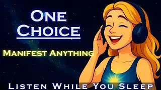 Manifest with ONE Choice ⚖️ | The Most Powerful Sleep Meditation Ever