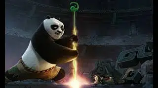 Aura of kung-fu panda
