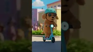 POV: You&rsquo;re Rollin&rsquo;&hellip; Then See a Butterfly 🛴🐶🦋✨ #NotSoNormal #ScooterPuppy #ButterflyMoment