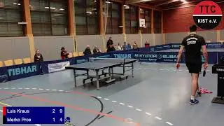 Tischtennis REGIONALLIGA S&Uuml;D | TTC Kist vs SpVgg Thalkirchen