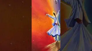 Sufi painting ❤️ #art #artshorts #sufi #painting #calligraphy #arabiccalligraphy #islamic