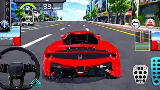 Ferrari Car Drive in Apartment City - 3D Driving Class - Android GamePlay