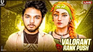 Today Feels Like a Rank-Up Day 😎(Feeling Sick) | Valorant Live India | #titanixis #valorant #facecam