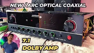 7.1 ANALOG DOLBY  DTS AMPLIFIER  / HEAVY  BASS JBL 1500W SUB / CLEAR AUDIO  / HDMI ARC AMP /