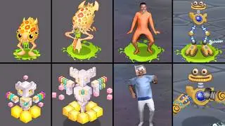 ALL Ethereal Workshop Vs Play Your Part vs MPG vs Wubbox But | My Singing Monsters