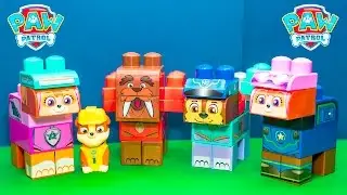 Exploring the Paw Patrol Everest and Zuma Blocks Playsets with Rubble