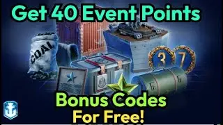 Get 40 Event Pass Points For Free | Bonus Codes | World of Warships