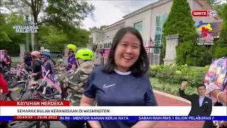 20 OGOS 2022 BERITA PERDANA - KAYUHAN MERDEKA: SEMARAK BULAN KEBANGSAAN DI WASHINGTON