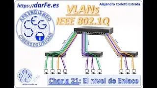 🌐 VLANs - 802.1Q (nivel de Enlace) - Aprendiendo Ciberseguridad paso a paso - Charla 21