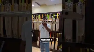 monster profile hard tennis bat #cricket #cricketbat #tennisballcricket #trending #viralvideo