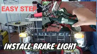 INSTALL BRAKE LIGHT ( EASY STEP )