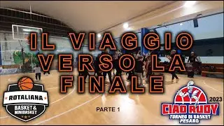 Documentario (PARTE 1) - il viaggio verso la finale - Rotaliana Basket - Torneo 