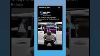 🚗 Smart Car Seat For Disabled & Elderly | Life-Changing Innovation 💡#shorts