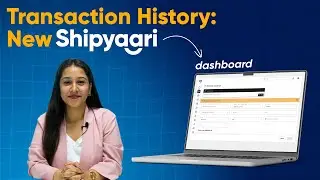 View Your Transaction History || New dashboard Tutorials || Shipyaari