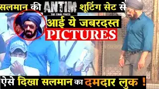 Salman khan Film 'Antim' Shooting  Set Sequence ! Salman Looks Very Amazing !