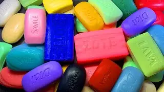 SOAP opening HAUL /Unpacking soap |  Satisfying Soap and lipstick cutting. Corte de jabón