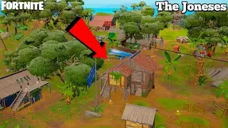 *NEW* THE JONESES LOCATION GAMEPLAY - FORTNITE LOOTING GUIDE