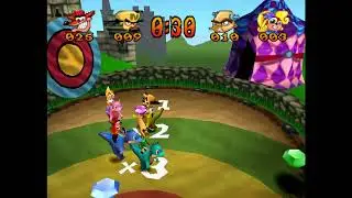 Crash Bash Walkthrough 200% Single Player Part 101 - Dragon Drop Gold Relic
