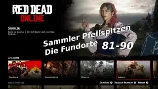 Red Dead Redemption 2 Sammler Pfeilspitzen 81-90