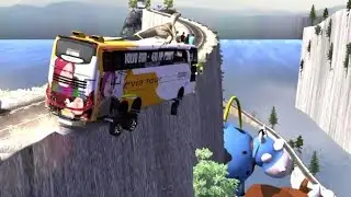 bus on the most dangerous road in the world - Euro Truck Simulator 2