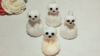 Fantasma all' uncinetto.....halloween decor