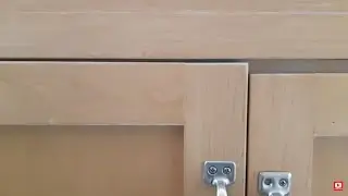 How to adjust cabinet door concealed hinges.
