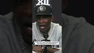 Deion Sanders kept it real #CFB #football #colorado