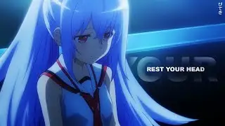 bachyard ghost - rest your head (lyrics) [amv]