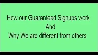 How our Guaranteed Signups System work! | SFI Coop