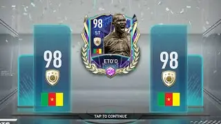 S.Eto&rsquo;o 🇨🇲 Prime icon walkout! - FIFA MOBILE 22 ⚽️🎮