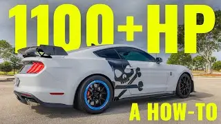 1100rwhp Whipple Supercharged 2020 Shelby GT500: How we did it, a walkaround tour!