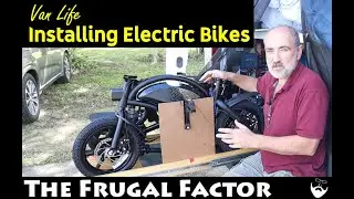 Van Build - Bike Installation - Modifying the drawer slide and installing Electric Bikes in the van.