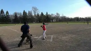 2018 Michigan Red Sox - NOBF Game - 4/26/2018 - Nicholas highlights