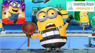 Minion Rush Prisoner Costume rare minion Inventing room funny android / ios gameplay walkthrough