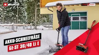 Akku-Schneefräse GE-ST 36/40 Li E