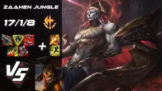 JUNGLE Zaahen vs Jarvan IV - EU Grandmaster Patch 26.3