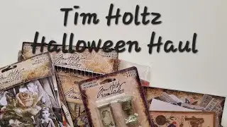 Tim Holtz Halloween Haul 2024