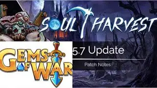 Gems of War 5.7 UPDATE Patch Notes | Soul Harvest New Heroic Gems Daily Deals Bug Fixes