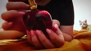 MY FIRST ASMR VIDEO (for real) NO TALKING  TAPPING ON VARIOUS OBJECTS (WITH MY CAT JUDGING ME) 💅🏻🐈✨️