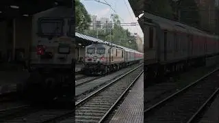 7 hr Late running 22222 CR's Rajdhani Express Skipping Dadar !!