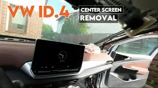 VW ID.4 Center Screen Removal