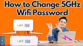 PTCL Flash Fiber 5GHz WiFi Password Change - Step by Step Guide
