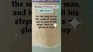 ReviveYourEternalFaith #youtubeshorts #holybibleverses #versefromlord
