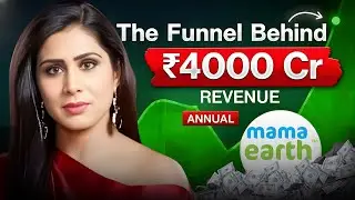 How MamaEarth Built a ₹4000 Crore Brand Using a Digital Sales Funnel (Case Study)