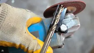 The secret to sharpening drill bits in 30 seconds for beginners