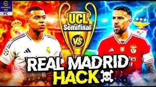 Real Madrid Cooked SL Benfica ☠️ | SEMIFINAL | eFootball 2025 PC