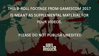 God's Trigger gamescom Trailer