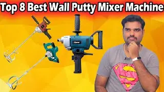 ✅Top 8 Best Putty Mixer Machine In India 2022 With Price |Paint and Cement mixer Review & Comparison
