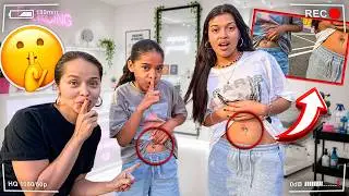 My MOM Got Our BELLY PIERCED *DAD WAS NOT HAPPY*