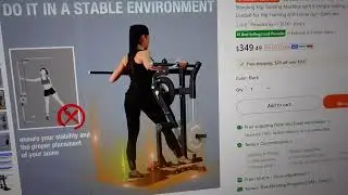 Temu $349.49 Adjustable Standing Hip Exercise Machine Offer